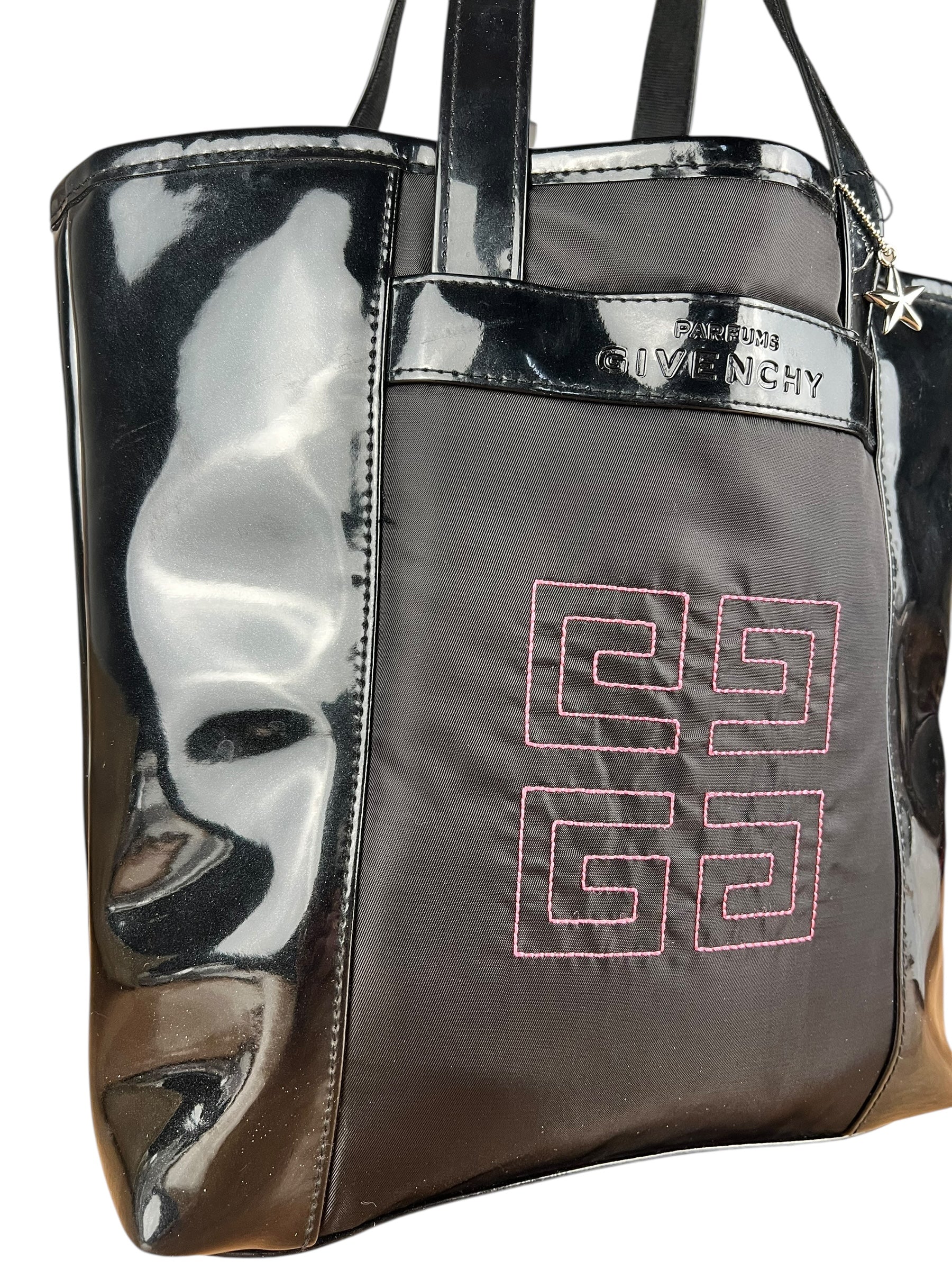 Givenchy Parfums Black Patent Tote