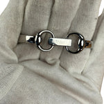 Gucci 129.5 Round GG Dial Bangle Band
