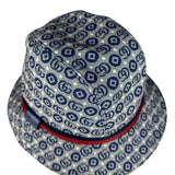 Gucci GG Logo Blue Denim Bucket Hat