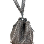 Bottega Veneta Intrecciato Leather Fringe Handbag