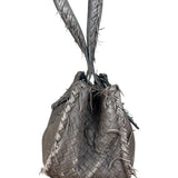 Bottega Veneta Intrecciato Leather Fringe Handbag