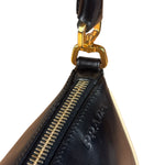 Prada Vintage Black Leather Pochette