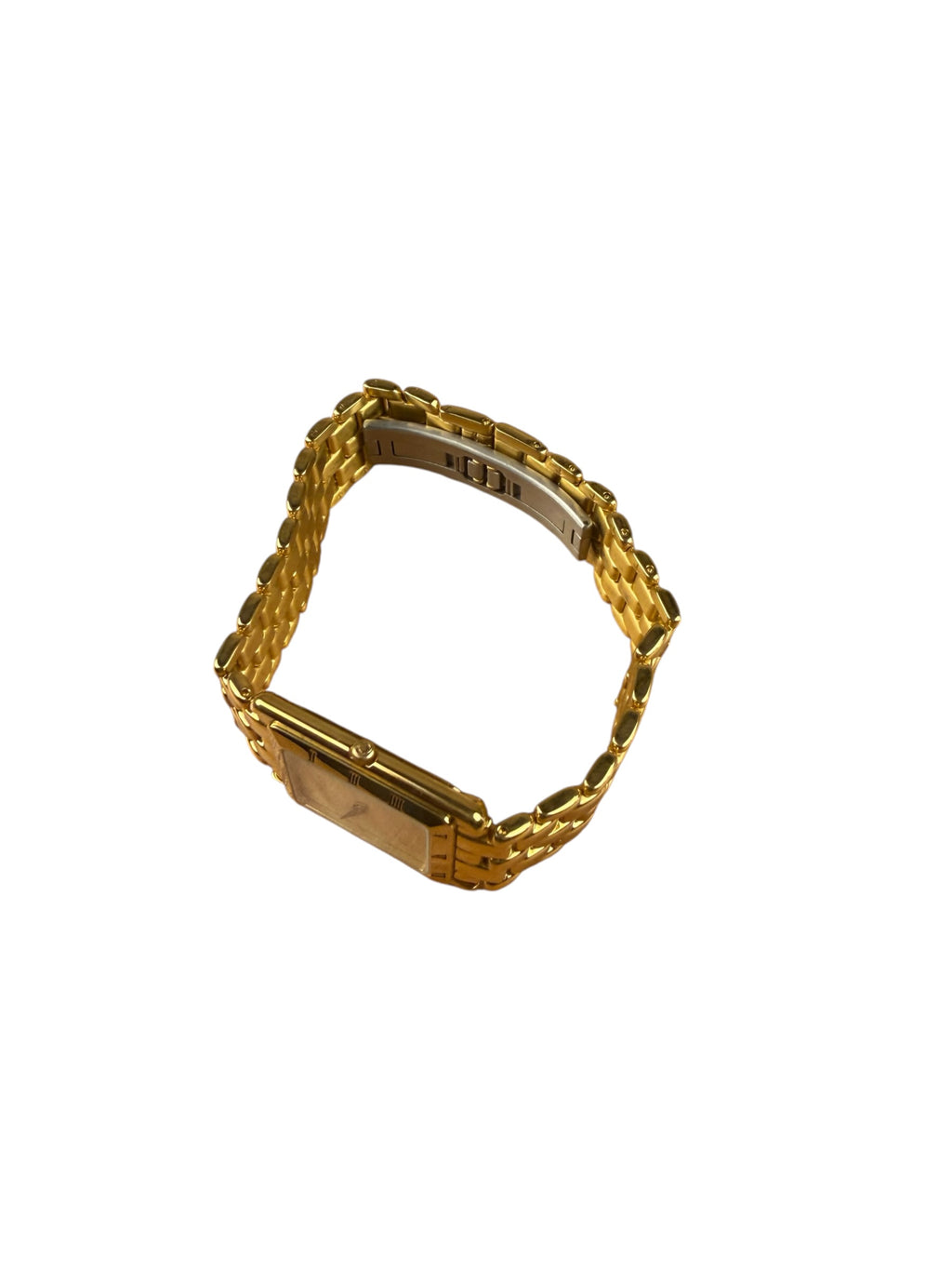 Gucci 1200M Gold Plated Tank Roman Numeral Bezel