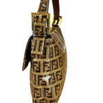 Fendi FF PVC Coated Canvas Baguette