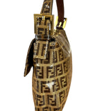 Fendi FF PVC Coated Canvas Baguette