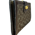 Celine Vintage Macadam Long Wallet Brown