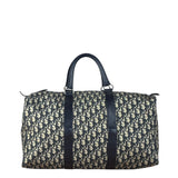 Christian Dior Vintage Navy Blue Trotter Boston Handbag