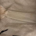 Saint Laurent Beige Canvas Rive Gauche Tote Bag