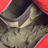 Chanel Red Nylon Coco Cocoon Tote Bag 2009