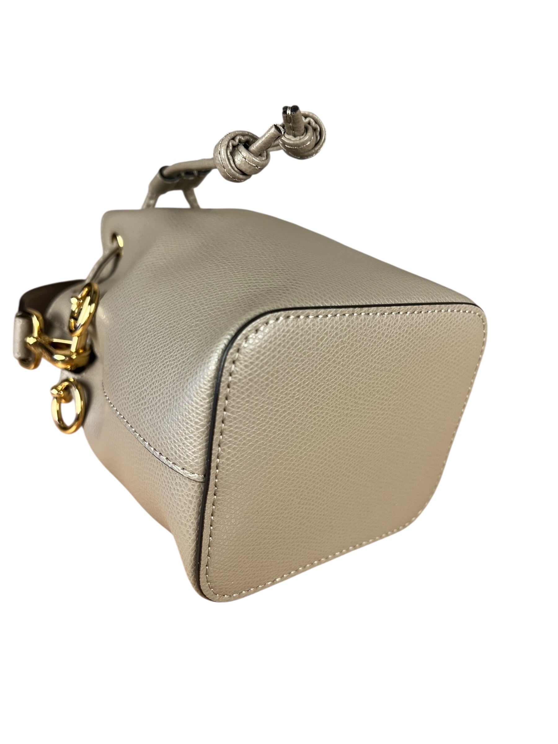 Fendi Mon Tresor Leather Bucket Bag