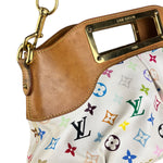 Louis Vuitton White Murakami Judy MM 2Way