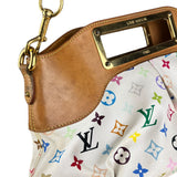 Louis Vuitton White Murakami Judy MM 2Way