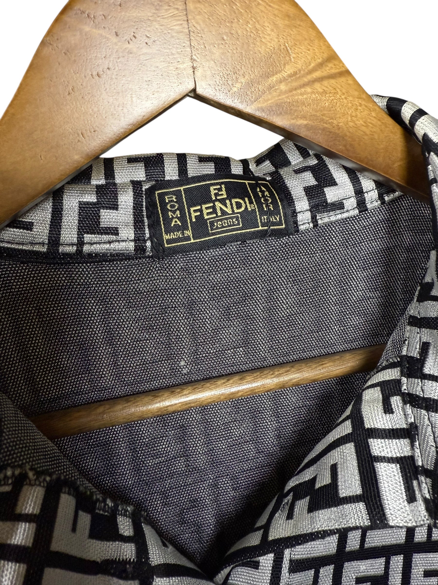 Fendi FF Logo Vintage Polo Shirt