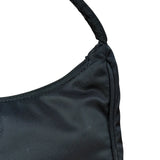 Prada Vintage Black Nylon Pochette
