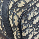 Christian Dior Vintage Trotter Oblique Bowling Mini Boston Hand Bag