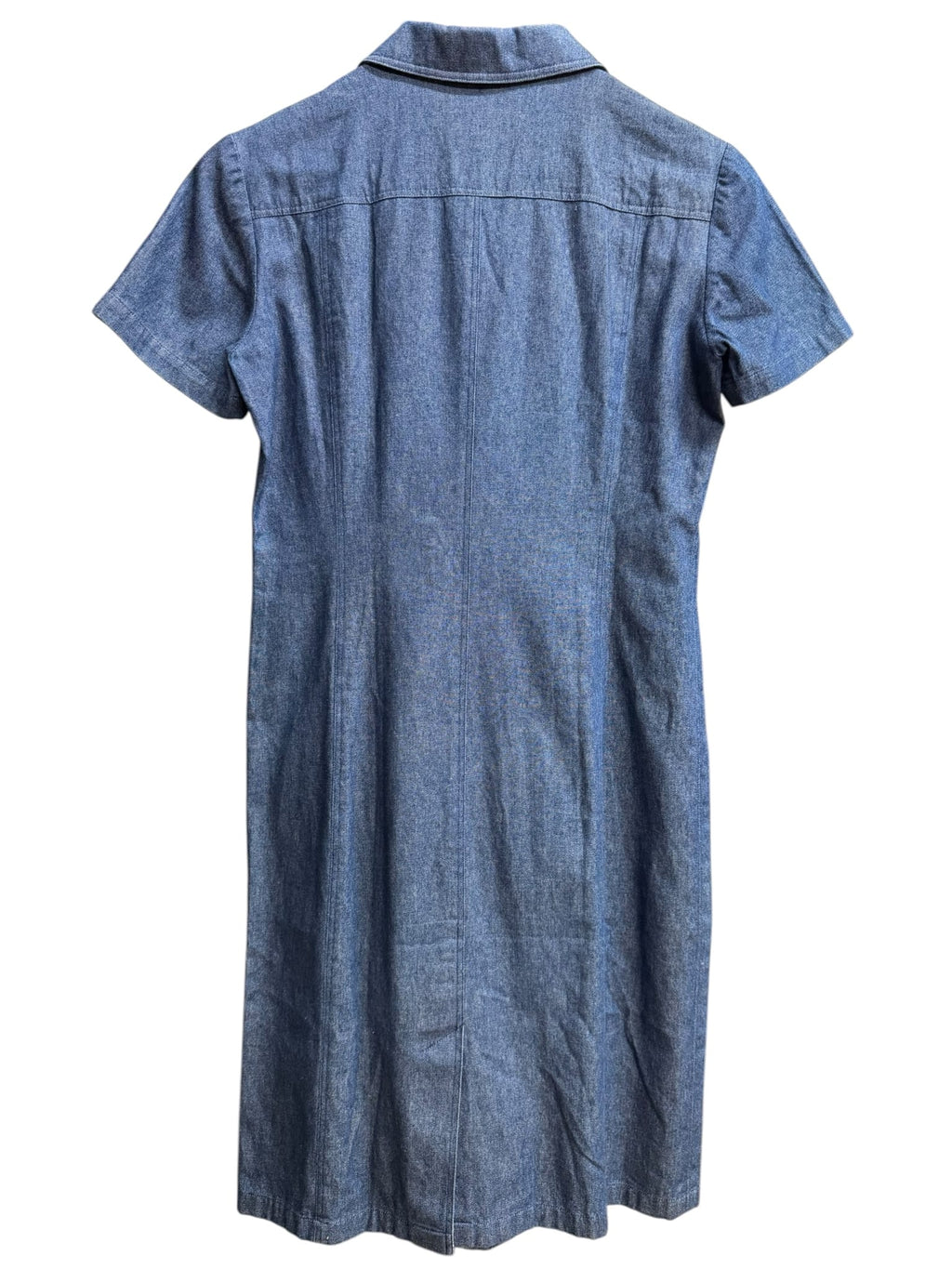 Burberry London Blue Denim Short-Sleeve Shirt Dress