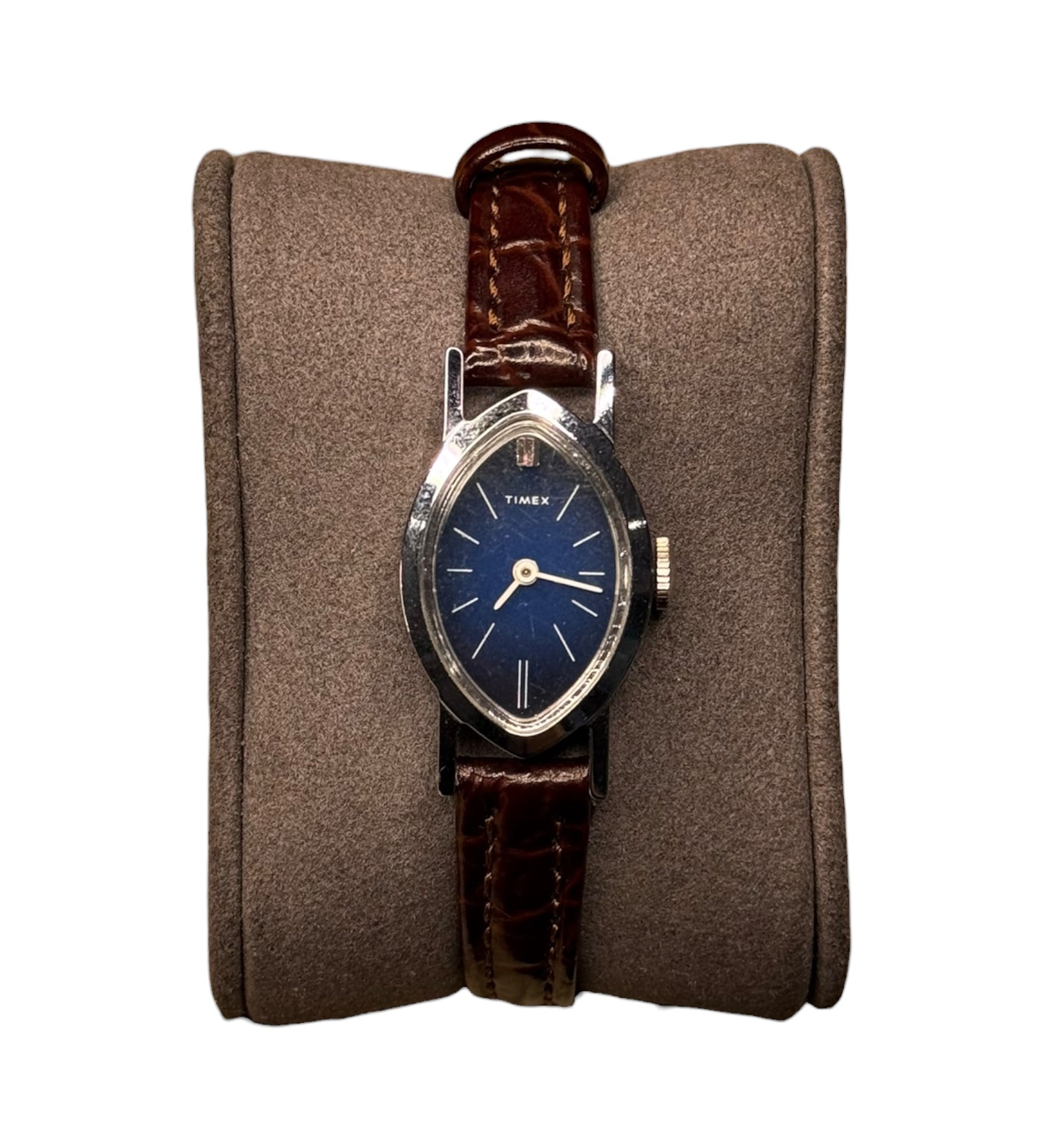 Timex Blue Marquee Dial Winding Movement