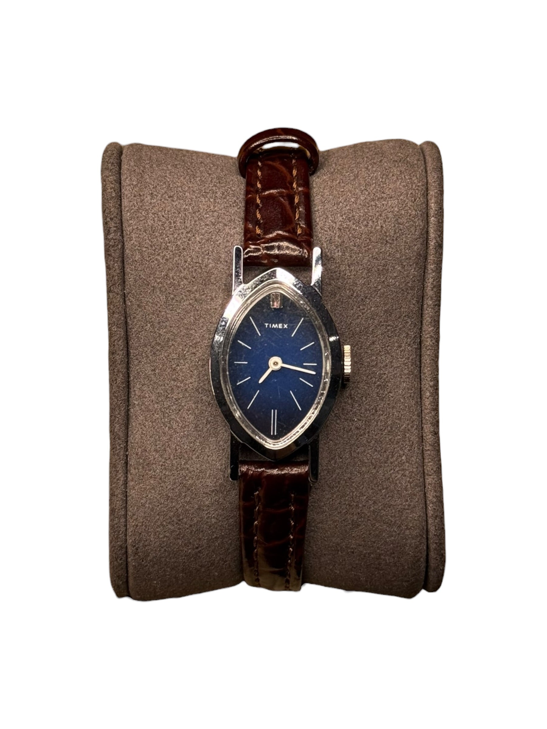 Timex Blue Marquee Dial Winding Movement