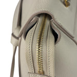 Celine Cream Calfskin Belt Nano Two-Way Bag