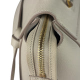 Celine Cream Calfskin Belt Nano Two-Way Bag