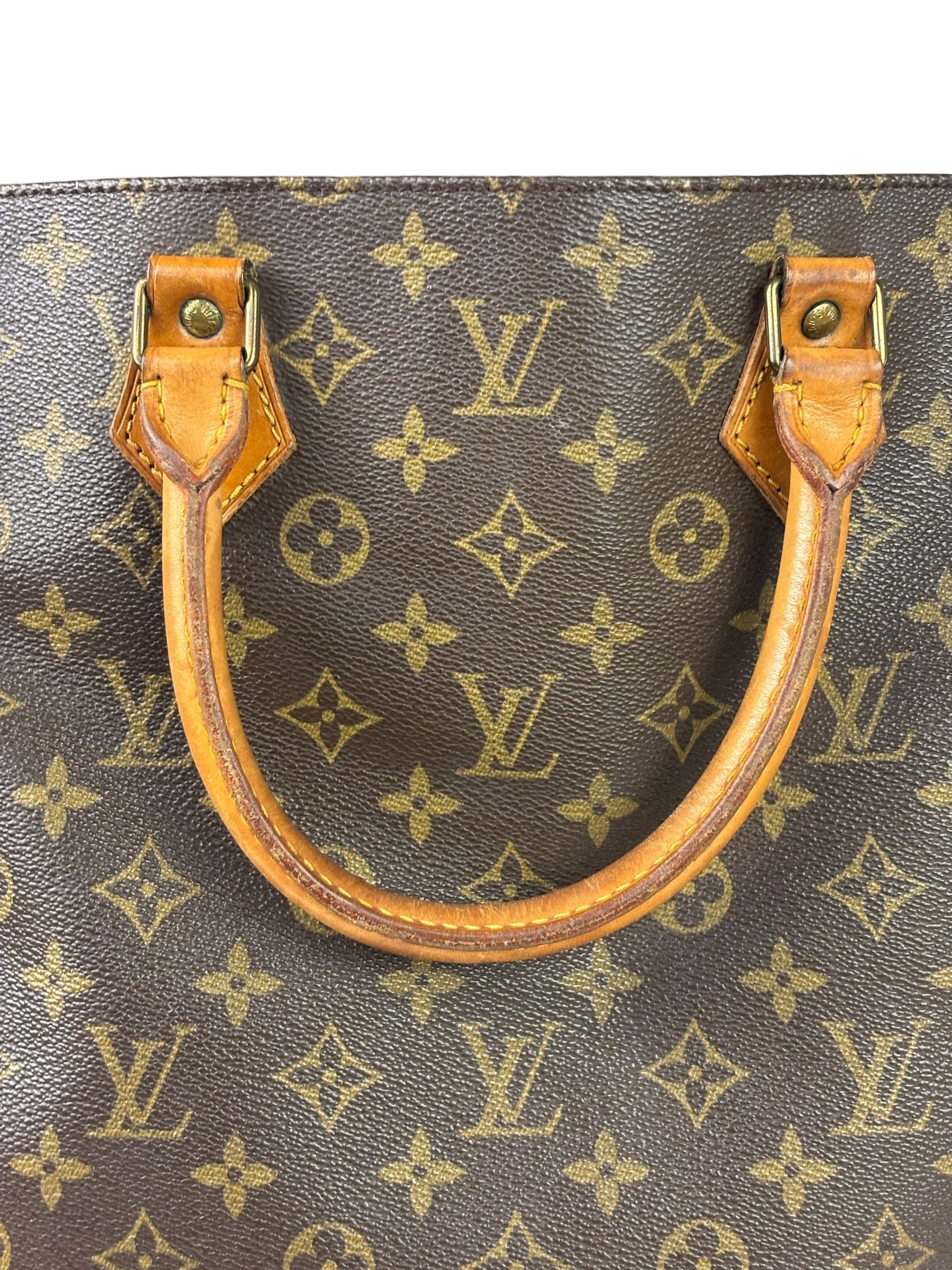 Louis Vuitton Monogram Sac Plat Tote Bag