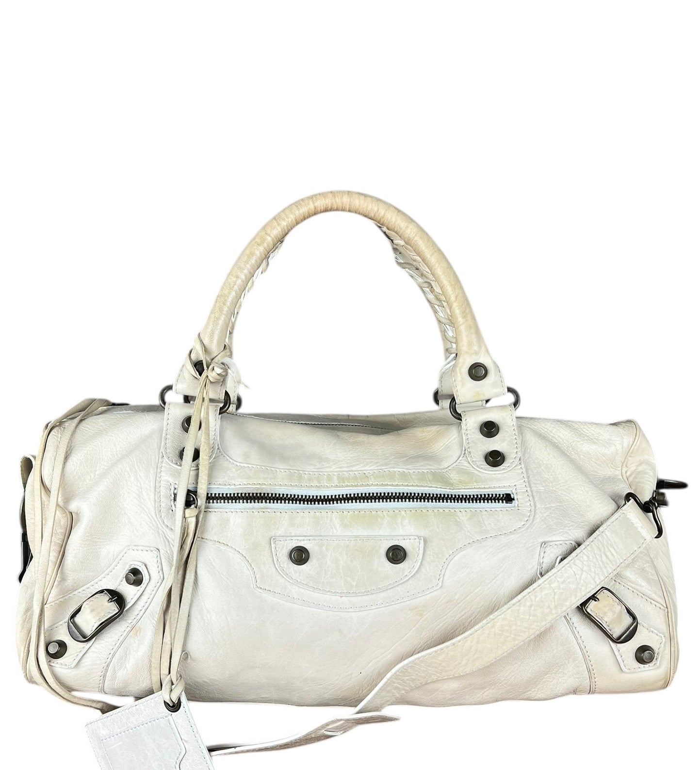 Balenciaga Beige Twiggy Le City Bag