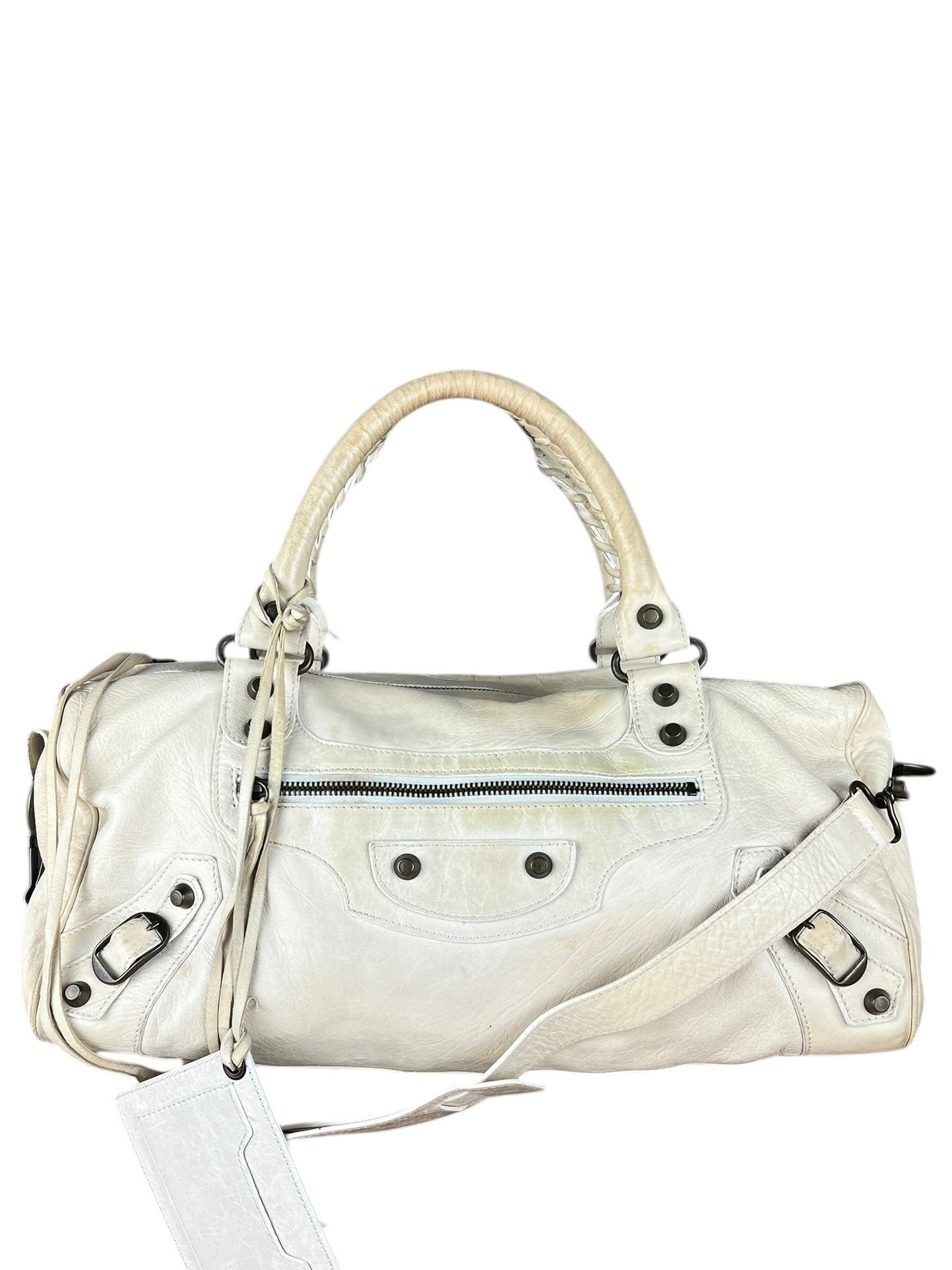 Balenciaga Beige Twiggy Le City Bag
