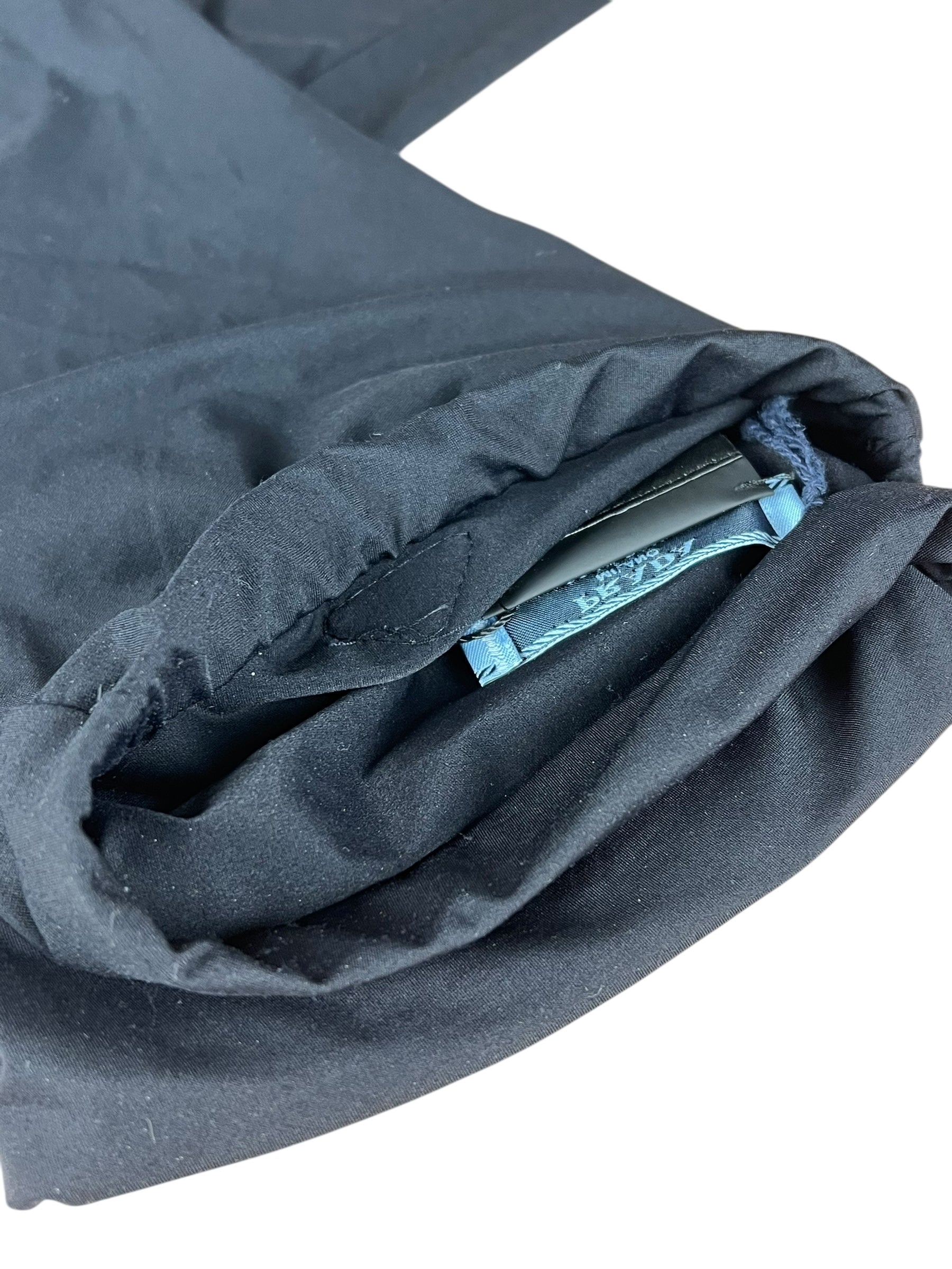 Prada Black Jersey Stretch Biker Short