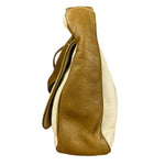 Loewe Tan & Cream Shoulder Bag