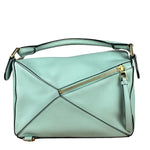 Loewe Green Medium Puzzle Bag