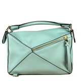 Loewe Green Medium Puzzle Bag