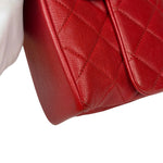 Chanel Striking Red Quilted Rocks Small Flap Bag 2014