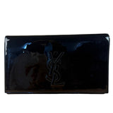 Yves Saint Laurent Black Patent Leather Belle De Jour Clutch