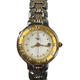 Fendi 920L 2Tone White Dial Red Hand