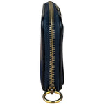 Chloé Dark Blue Leather Marcie Long Zip Wallet