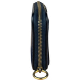 Chloé Dark Blue Leather Marcie Long Zip Wallet