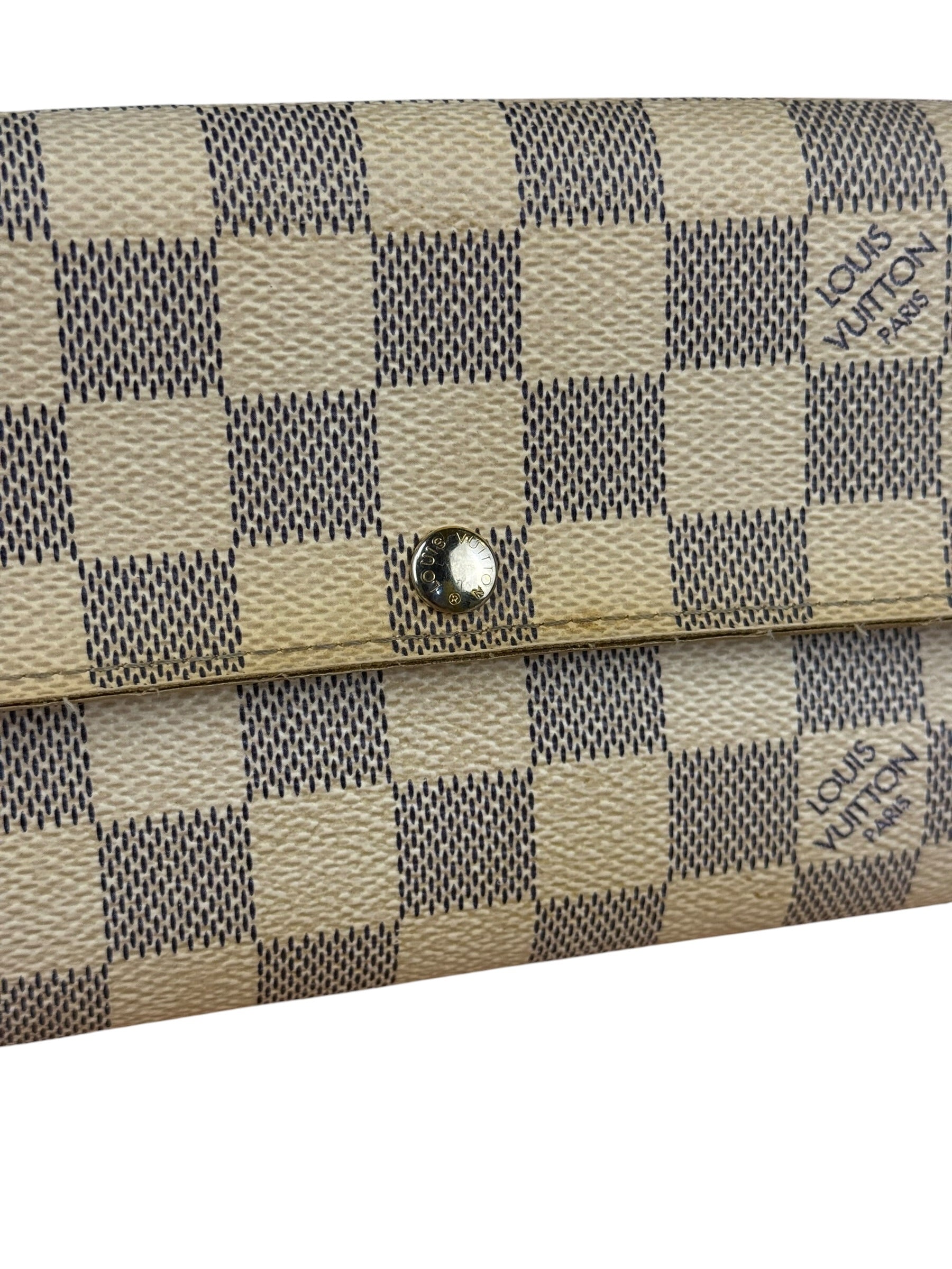 Louis Vuitton Damier Azur Long Wallet