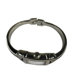 Gucci Stainless Steel 6800L Silver Dial Bangle Watch