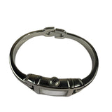 Gucci Stainless Steel 6800L Silver Dial Bangle Watch