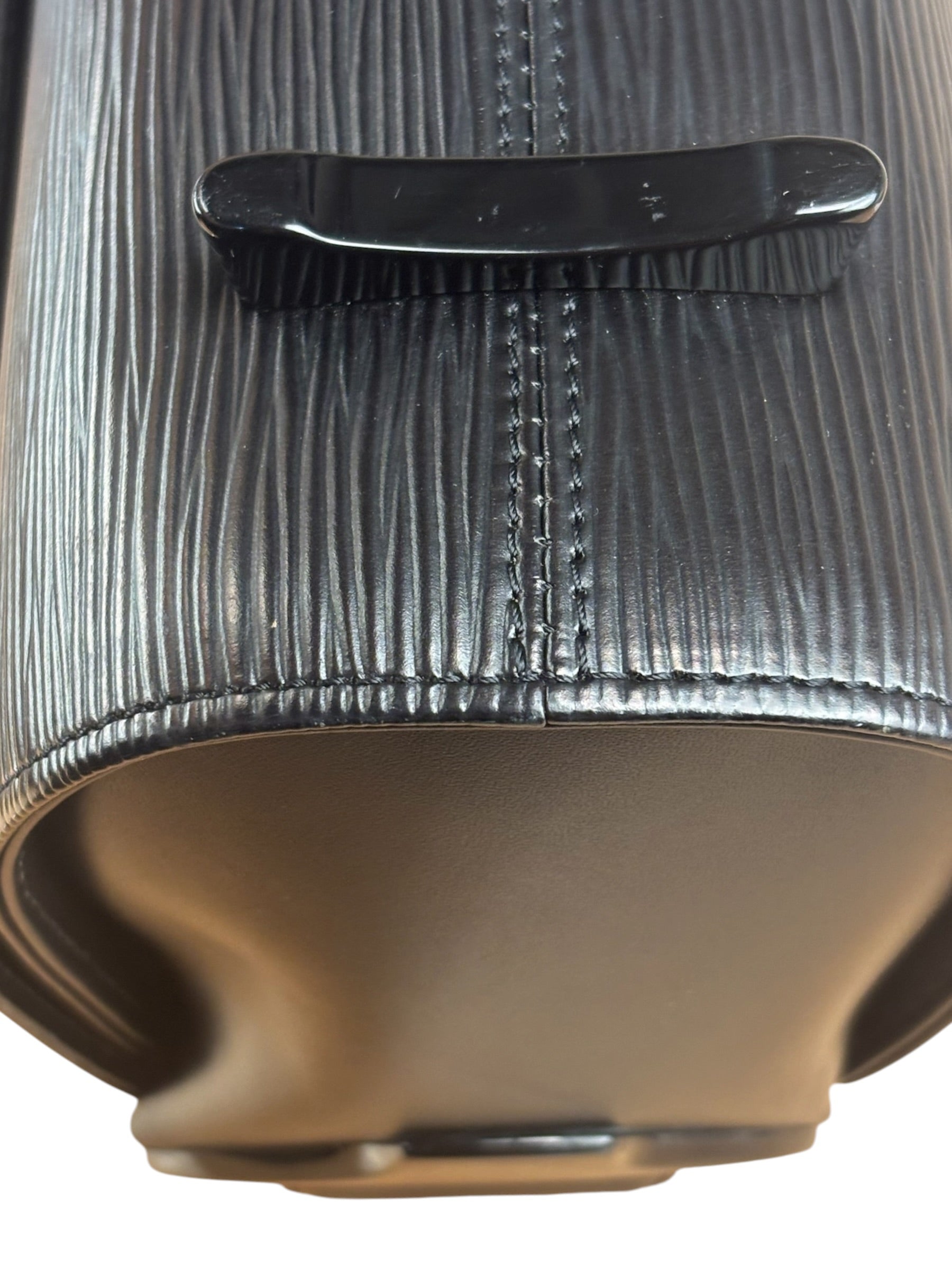 Louis Vuitton Black Epi Leather Flap Nocturne Shoulder Bag PM