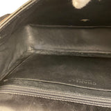 Chanel Black Patent Quilted Leather Classic Flap Bag 2009