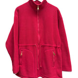 Christian Dior Vintage Sport Pink Fleece Jacket