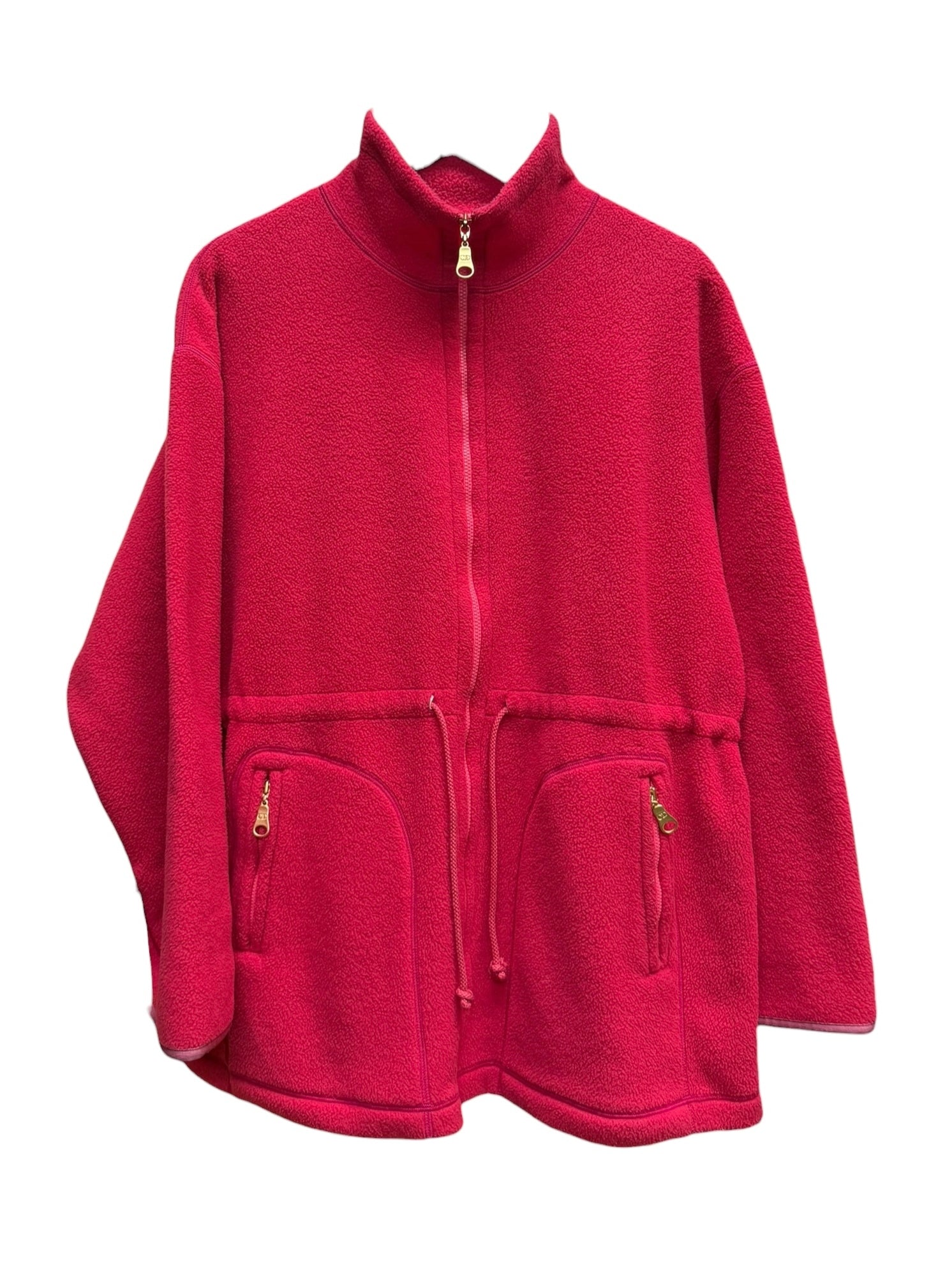 Christian Dior Vintage Sport Pink Fleece Jacket