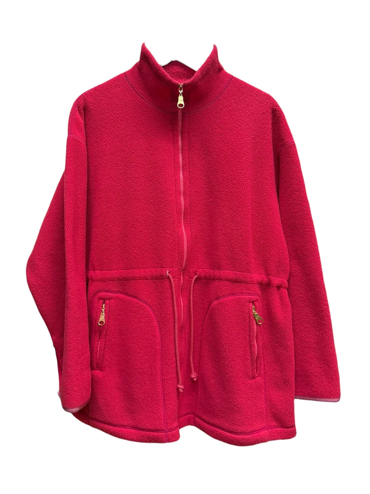 Christian Dior Vintage Sport Pink Fleece Jacket