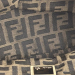 Fendi Off-White Grained Leather Spy Shoulder Bag