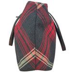 Vivienne Westwood Plaid Orb Tote Bag