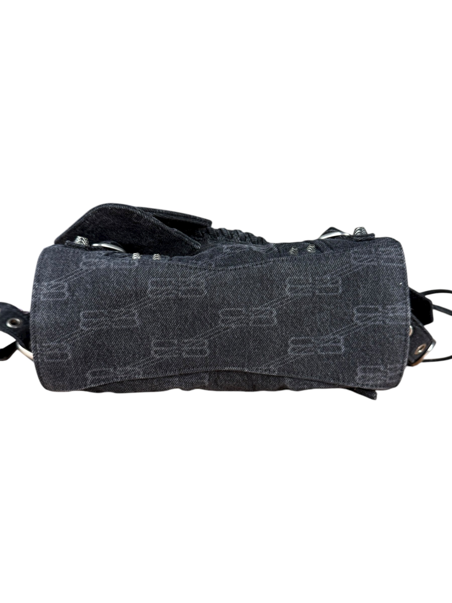 Balenciaga Neo Cagole City Bag Washed Denim