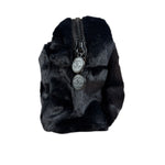 Chanel Beauty Soft Black Zip Cosmetic Pouch