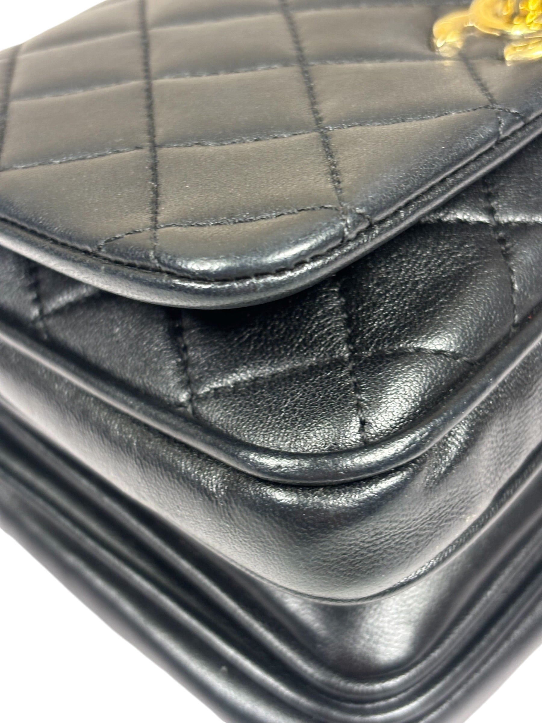 Chanel Black Quilted Leather Mini Citizen Chic Flap Bag 2018