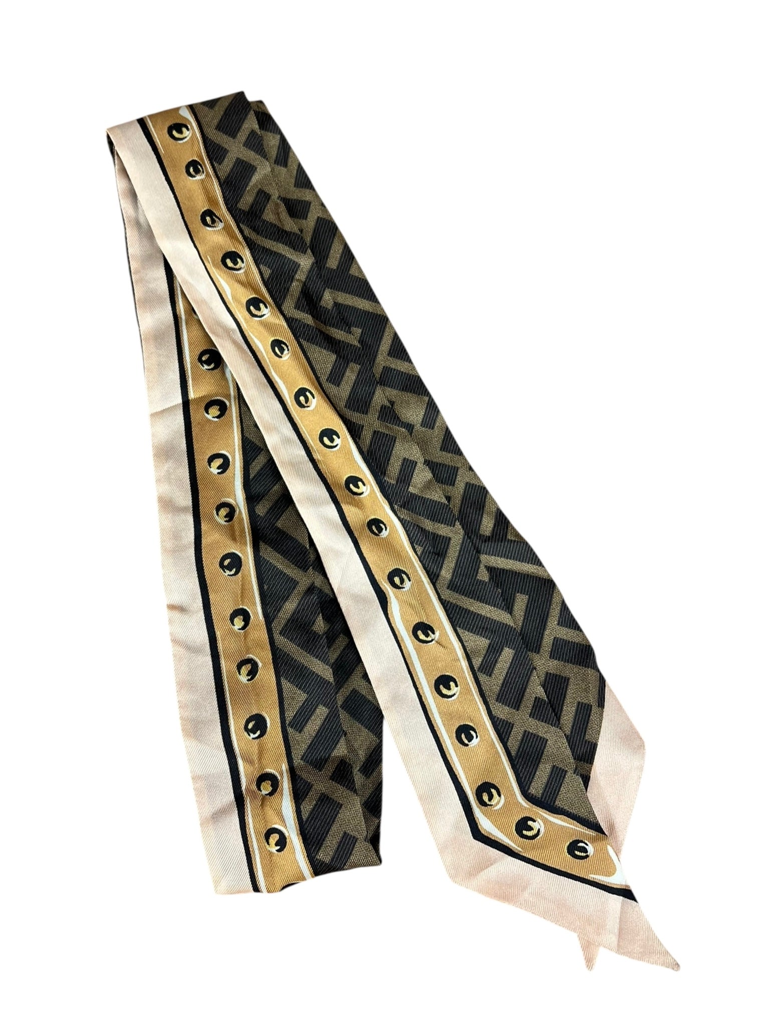 Fendi FF Silk Wrappy Scarf